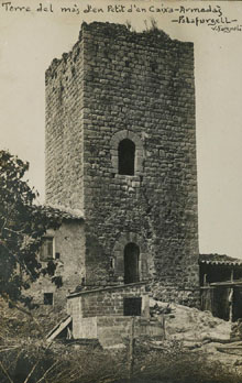 Torre del mas d'en Petit d'en Caixa. Ermeds. 1920-1944