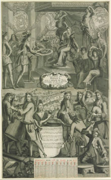 La prise de Roses par lArmée du Roy, commandée par M.[r] le Maréchal Duc de Noailles, le 9e. Juin 1693. 1694