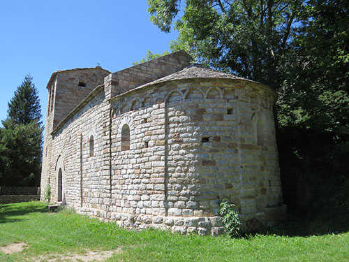 Absis de l'església de Sant Martí de Surroca