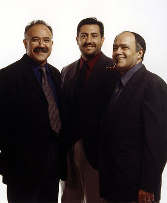 Josep-Llus Carod-Rovira, Joan Puigcercs i Francesc Ferrer, d'ERC. 1993