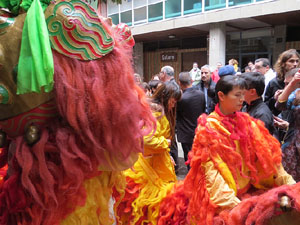 Celebraci&oacute; de l'any nou xin&egrave;s a Girona 