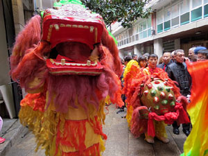 Celebraci&oacute; de l'any nou xin&egrave;s a Girona 
