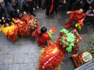 Celebraci&oacute; de l'any nou xin&egrave;s a Girona 