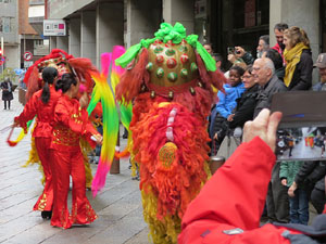 Celebraci&oacute; de l'any nou xin&egrave;s a Girona 