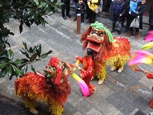 Celebraci&oacute; de l'any nou xin&egrave;s a Girona 