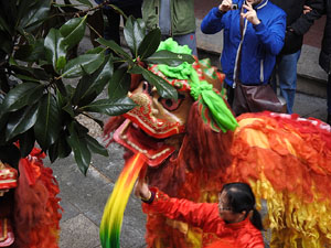 Celebraci&oacute; de l'any nou xin&egrave;s a Girona 