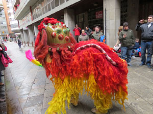 Celebraci&oacute; de l'any nou xin&egrave;s a Girona 