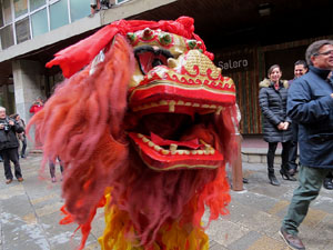 Celebraci&oacute; de l'any nou xin&egrave;s a Girona 