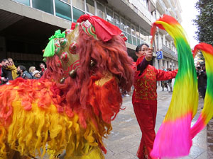 Celebraci&oacute; de l'any nou xin&egrave;s a Girona 
