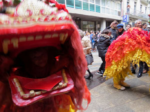 Celebraci&oacute; de l'any nou xin&egrave;s a Girona 