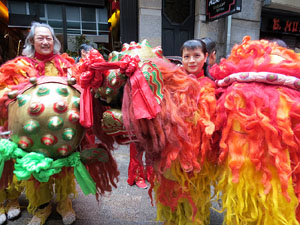 Celebraci&oacute; de l'any nou xin&egrave;s a Girona 