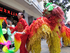 Celebraci&oacute; de l'any nou xin&egrave;s a Girona 