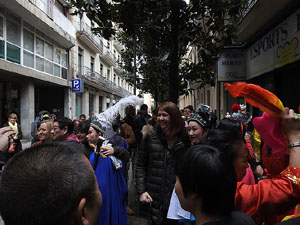 Celebració de l'any nou xinès a Girona. La cerimònia oficial