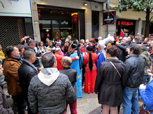 Celebració de l'any nou xinès a Girona. La cerimònia oficial