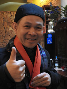 Celebraci&oacute; de l'any nou xin&egrave;s a Girona. La gent