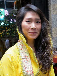 Celebraci&oacute; de l'any nou xin&egrave;s a Girona. La gent