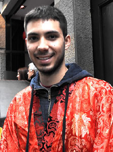 Celebraci&oacute; de l'any nou xin&egrave;s a Girona. La gent