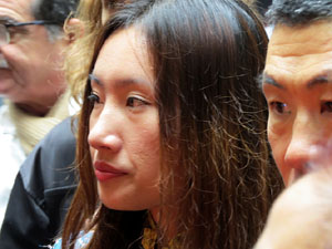 Celebraci&oacute; de l'any nou xin&egrave;s a Girona. La gent