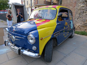 Assaig de la Diada 2016 al Jardí de la Infància