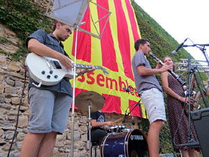 Assaig de la Diada 2016 al Jardí de la Infància