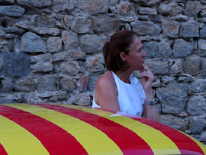 Assaig de la Diada 2016 al Jardí de la Infància