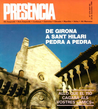 Portada de la revista Presència del 23 de desembre de 1984