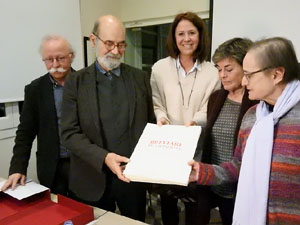 Donaci&oacute; del despatx de Carles Rahola i Llorens a la ciutat de Girona