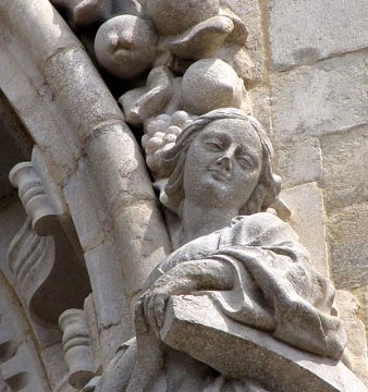 Detall de la façana de la Catedral