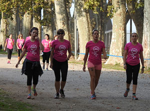 Cursa de la Dona 2016. Concentració i sortida del Parc de la Devesa