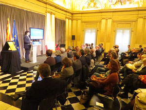 Celebraci&oacute; del Dia d'Europa 2016 al Sal&oacute; de Descans del Teatre Municipal de Girona