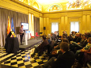 Celebraci&oacute; del Dia d'Europa 2016 al Sal&oacute; de Descans del Teatre Municipal de Girona