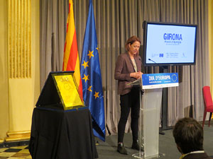 Celebraci&oacute; del Dia d'Europa 2016 al Sal&oacute; de Descans del Teatre Municipal de Girona