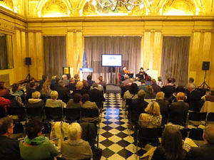 Celebraci&oacute; del Dia d'Europa 2016 al Sal&oacute; de Descans del Teatre Municipal de Girona