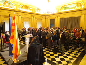 Celebraci&oacute; del Dia d'Europa 2016 al Sal&oacute; de Descans del Teatre Municipal de Girona