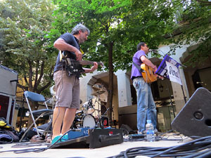 Dia de la M&uacute;sica 2016. Escenari de la Rambla de la Llibertat