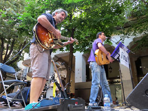 Dia de la M&uacute;sica 2016. Escenari de la Rambla de la Llibertat