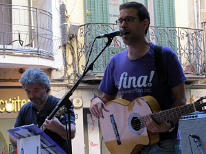 Dia de la M&uacute;sica 2016. Escenari de la Rambla de la Llibertat