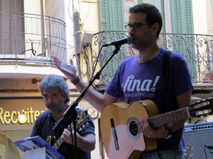 Dia de la M&uacute;sica 2016. Escenari de la Rambla de la Llibertat