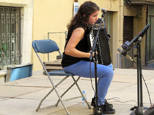 Dia de la M&uacute;sica 2016. Escenari de la Rambla de la Llibertat