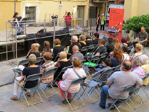 Dia de la M&uacute;sica 2016. Escenari de la Rambla de la Llibertat