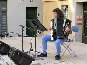 Dia de la M&uacute;sica 2016. Escenari de la Rambla de la Llibertat