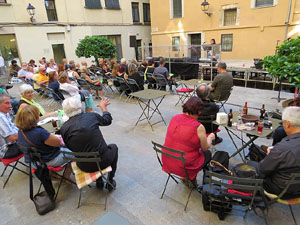 Dia de la M&uacute;sica 2016. Escenari de la Rambla de la Llibertat