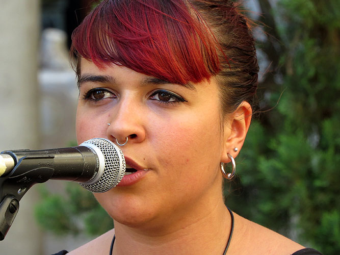 Dia de la Música 2016. Escenari de la plaça de Sant Feliu