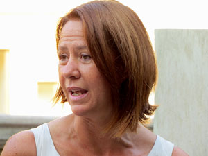 Diada Nacional 2016. Homenatge floral a Carles Rahola a la Rambla de la Llibertat