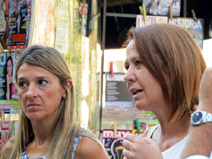 Diada Nacional 2016. Homenatge floral a Carles Rahola a la Rambla de la Llibertat