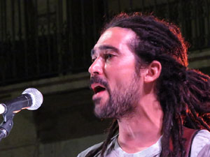 Diada Nacional 2016. Concert del grup Falciots Ninja a la plaça del Vi