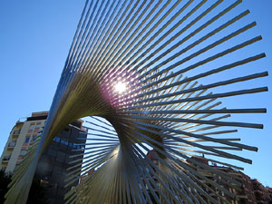 Escultures al carrer. Escultura per a Europa, d'Andreu Alfaro