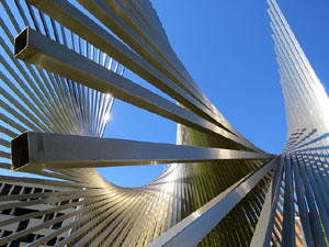 Escultures al carrer. Escultura per a Europa, d'Andreu Alfaro