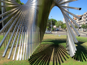 Escultures al carrer. Escultura per a Europa, d'Andreu Alfaro