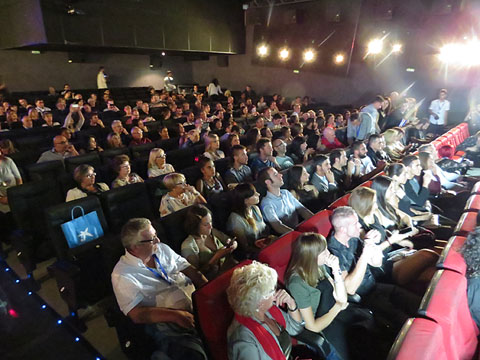 La Sala Albéniz, a punt de començar les projeccions